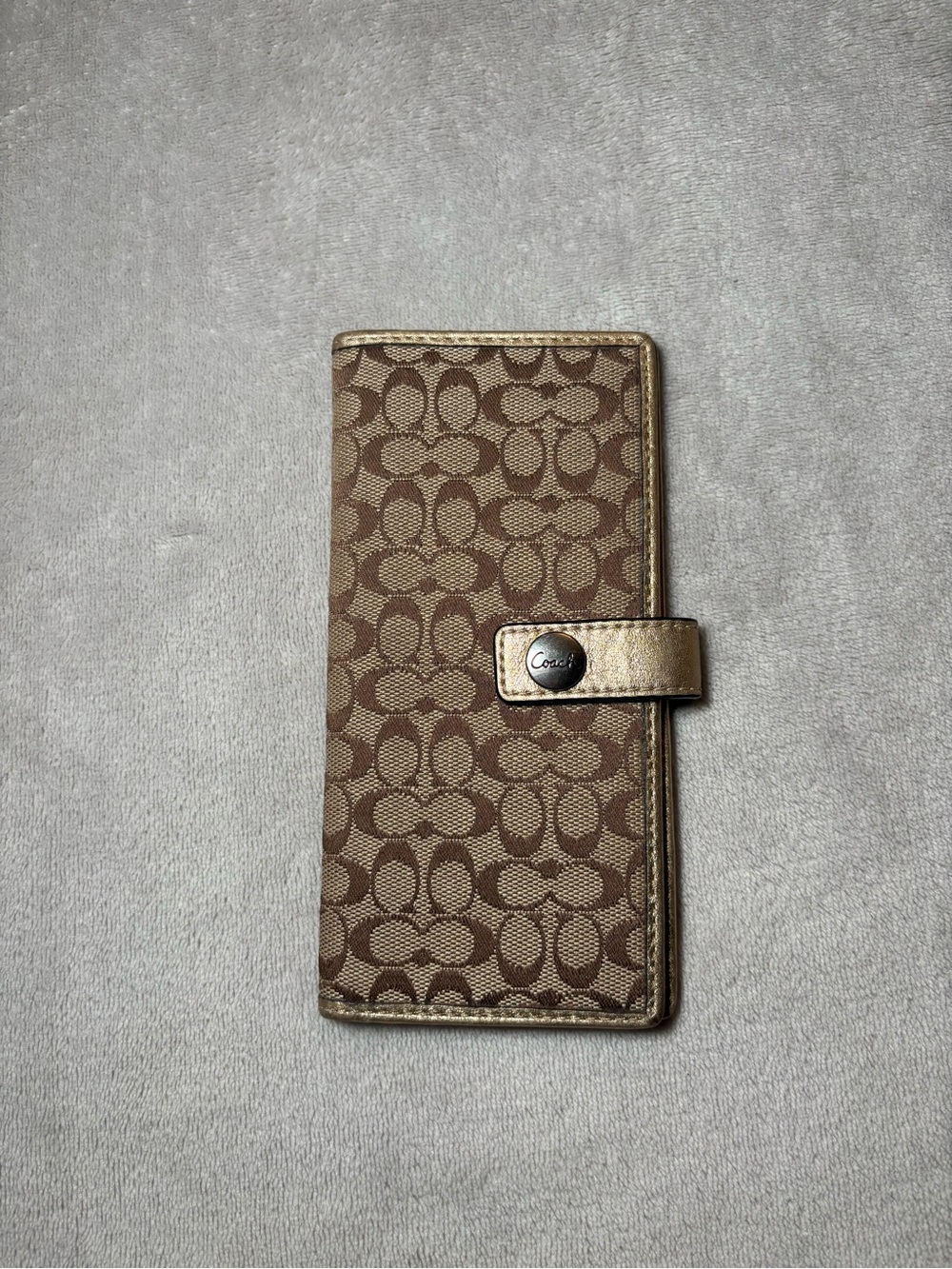 Vintage Coach Signature Bifold Wallet